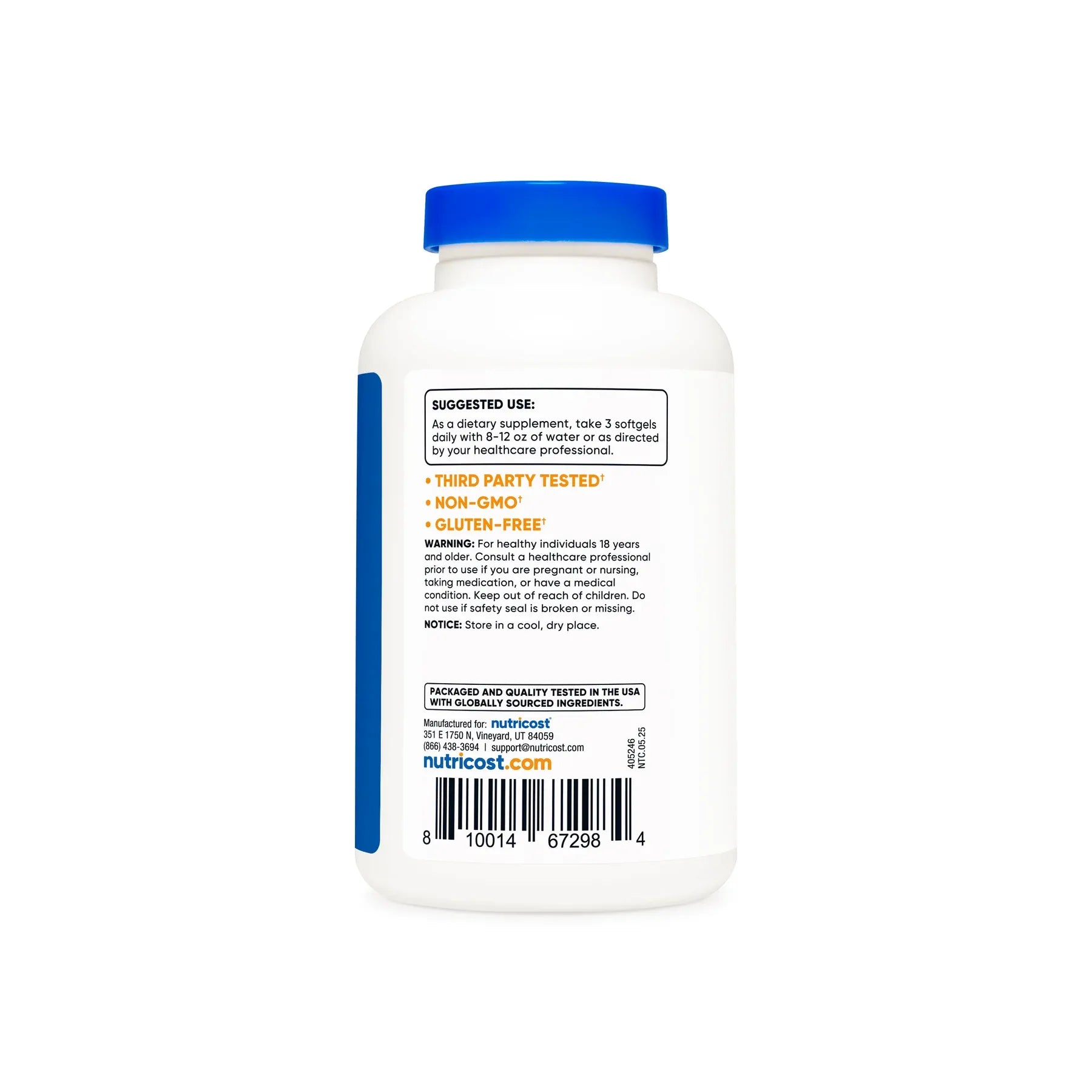 Nutricost Omega-3 Fish Oil